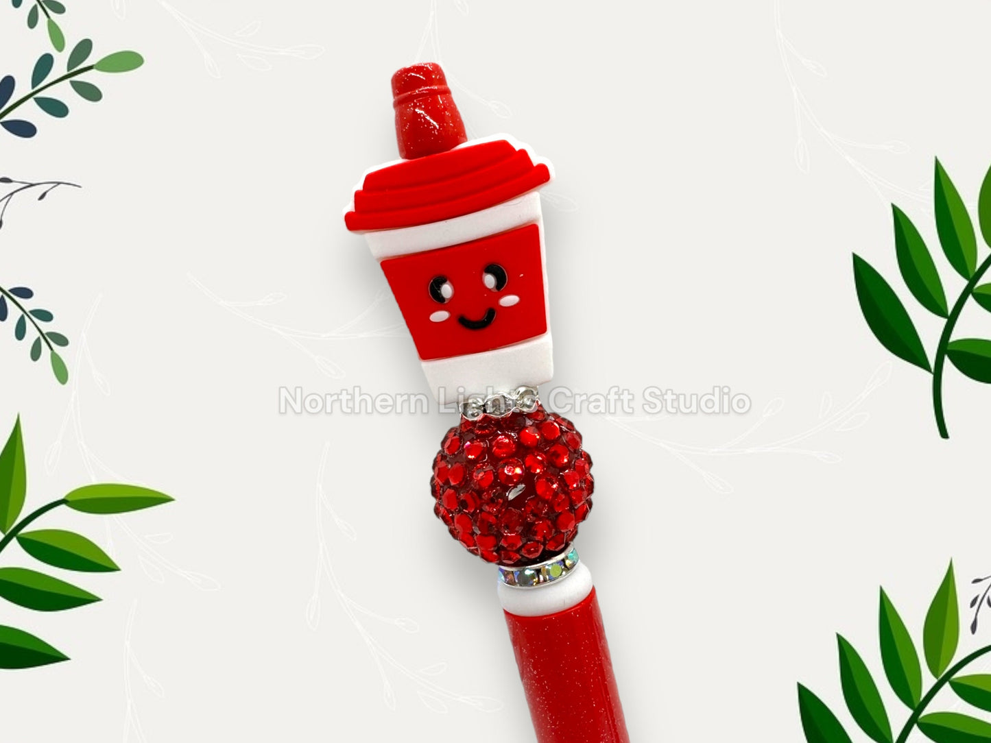 Beaded Coffee Pen, Coffee Cup Pen, Books and Coffee Pen, Little Bit County Little Bit Hood Pen, Bless Your Heart Mug Beaded Pen