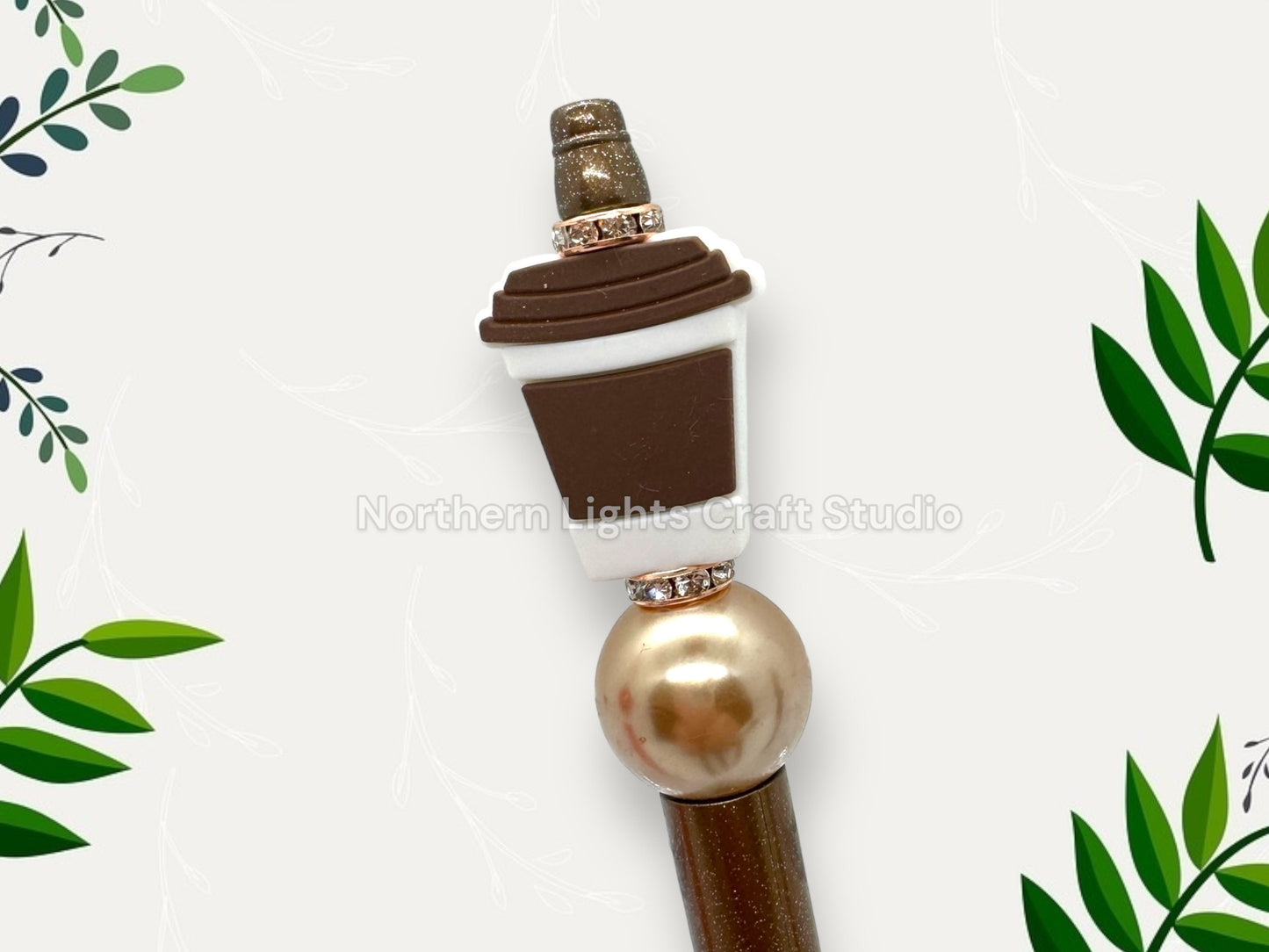 Beaded Coffee Pen, Coffee Cup Pen, Books and Coffee Pen, Little Bit County Little Bit Hood Pen, Bless Your Heart Mug Beaded Pen