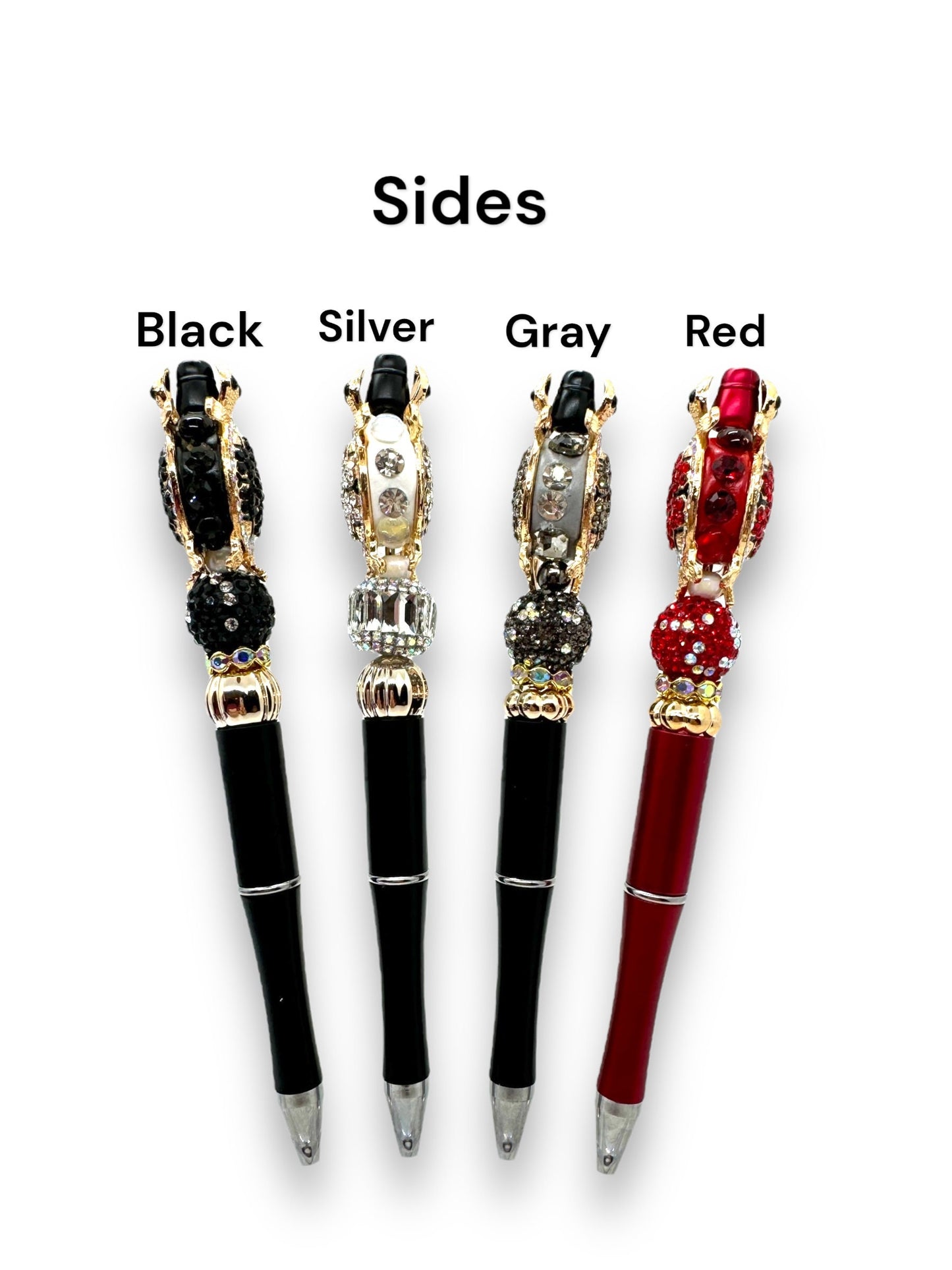 Beaded Bling Turtle Pen, Mosaic Turtle Pen, Fancy Turtle Pen, Rhinestone Turtle Pen (11 Color Options Available-see photos)