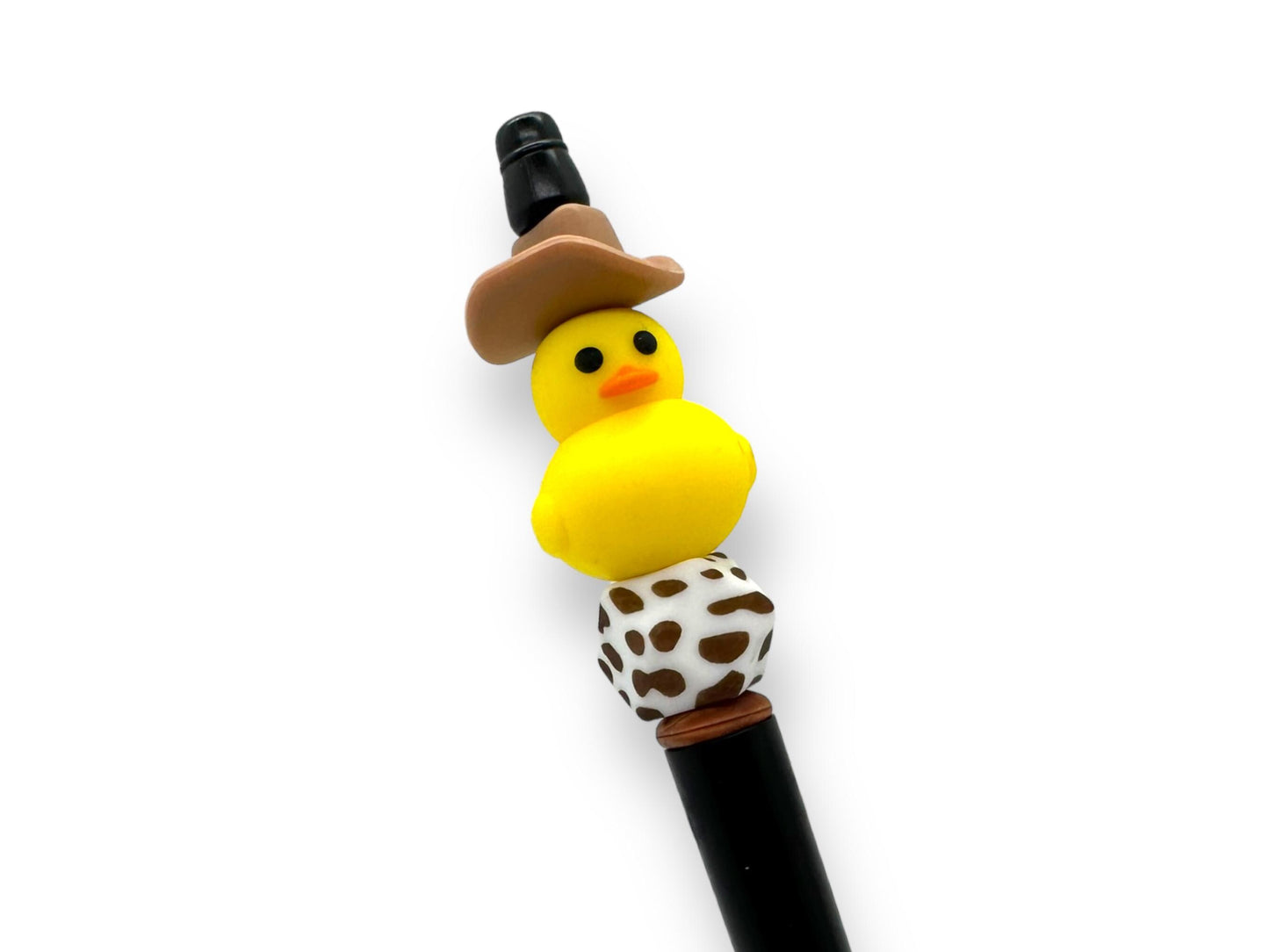 Handmade Beaded Rubber Duck Pen, Rubber Duckie Pen, Rubber Duckie Collector, Gag Gift, Stocking Stuffer Idea, Yellow Duck, Easter Basket Pen