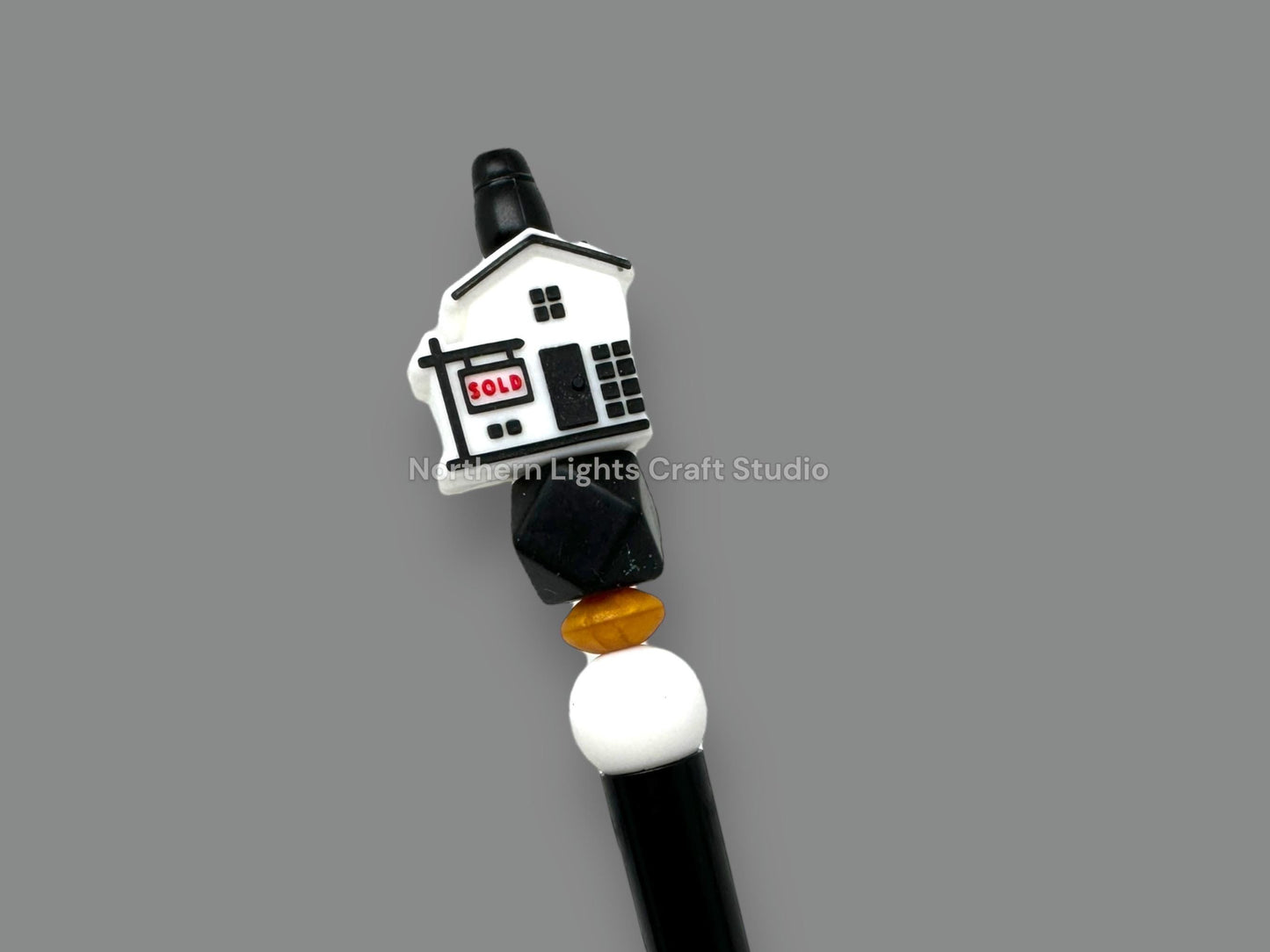 Custom Beaded Realtor Pen, Realtor Pen, Realtor Appreciation Gift, Real Estate Agent Gift, Gifts for Realtors, Gifts for Real Estate Agents